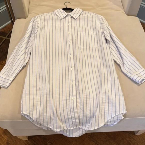 Faherty pin striped tunic dress - Picture 7 of 8